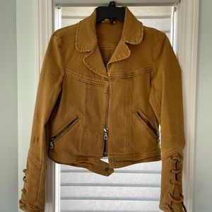 Jean jacket cropped-Free People